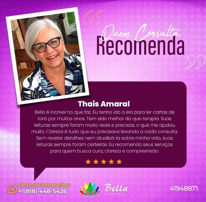 Who consults recommends - Thais Amaral